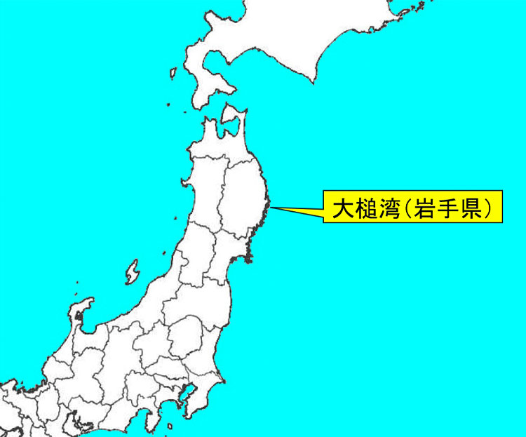大槌湾（岩手県）